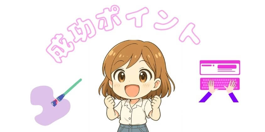 WEBデザインの独学成功ポイント