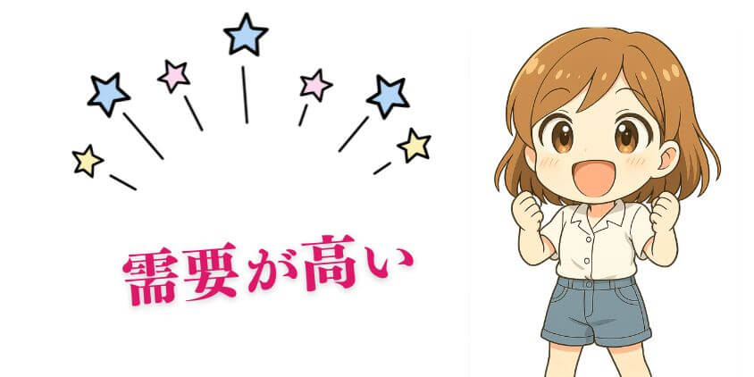 需要が高いWEBデザイナーへ